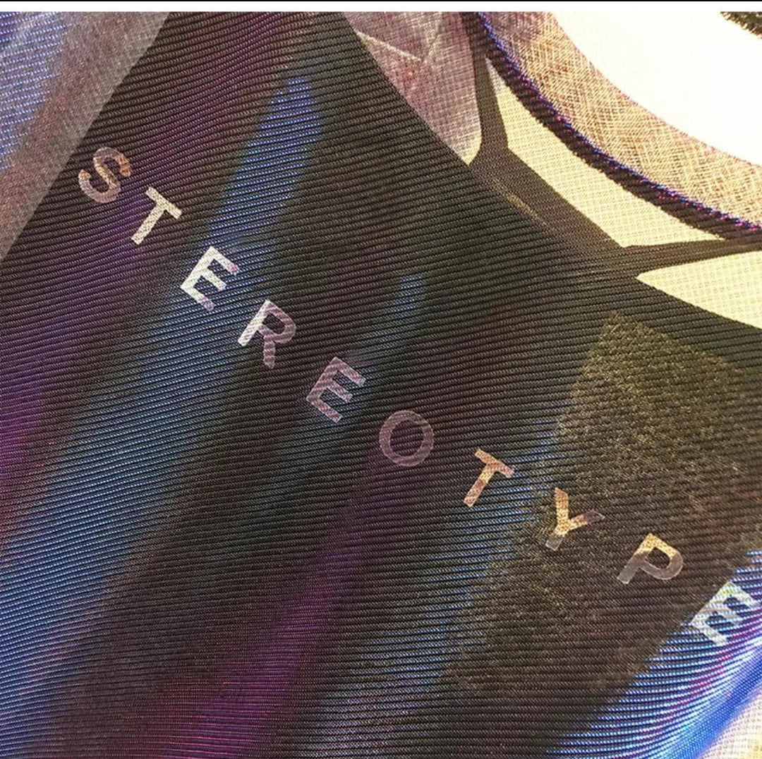 Holographic Oversize Tee