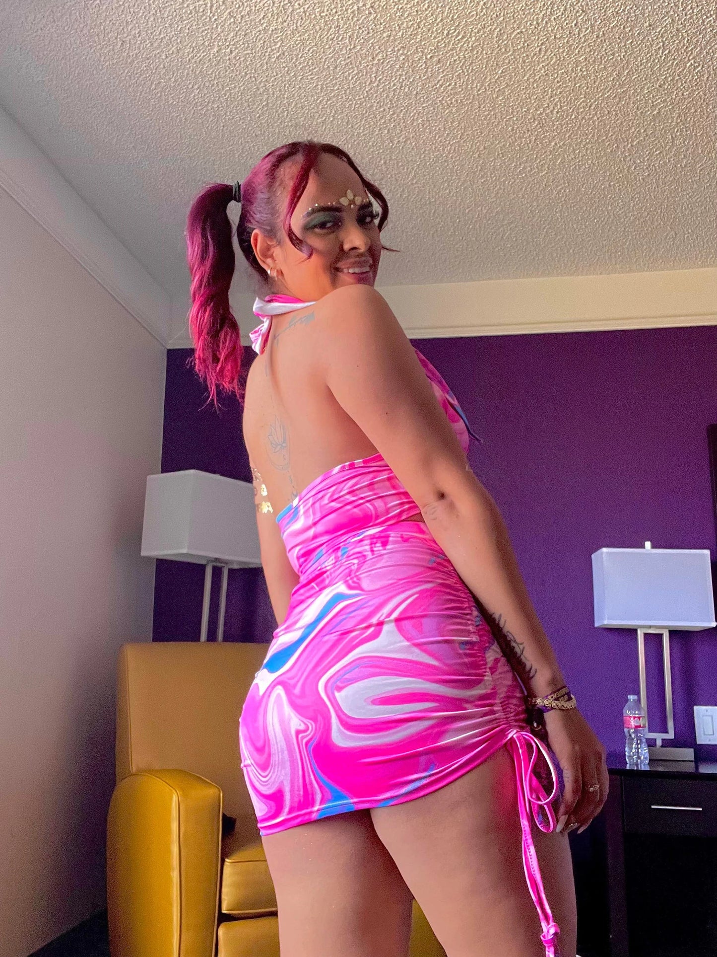 Cotton Candy Rave Outfit